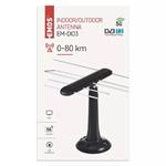 Anténa univerzální EM-DIO3, 0–80 km, DVB-T2, filtr LTE/4G/5G