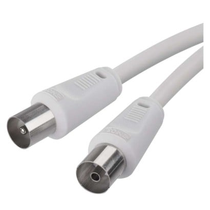 Anténní koaxiální kabel stíněný 2,5m – rovné vidlice