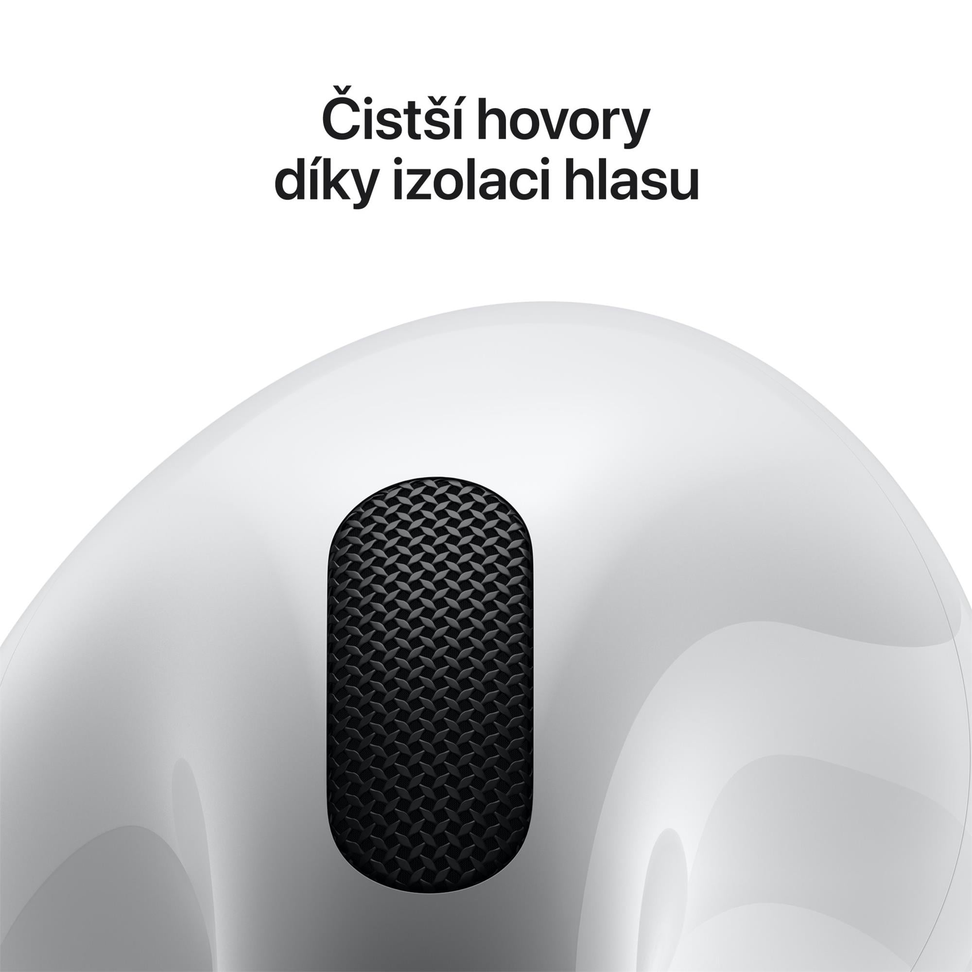 Apple AirPods 4 s aktivním potlačováním hluku (ANC) (MXP93ZM/A)