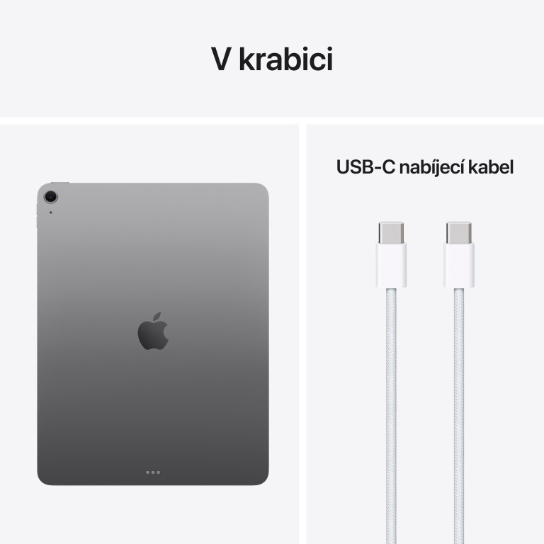Apple iPad Air M4 13" Wi-Fi 1TB, sivý