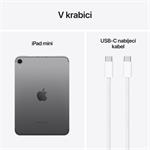 Apple iPad mini Wi-Fi + Cellular 128 GB - Vesmírne sivá (2024)