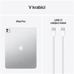 Apple iPad Pro M4 2024 13" Wi-Fi + Cellular 1TB Strieborné sklo s nanotextúrou (MWT03HC/A)