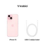 Apple iPhone 15 256 GB ružový