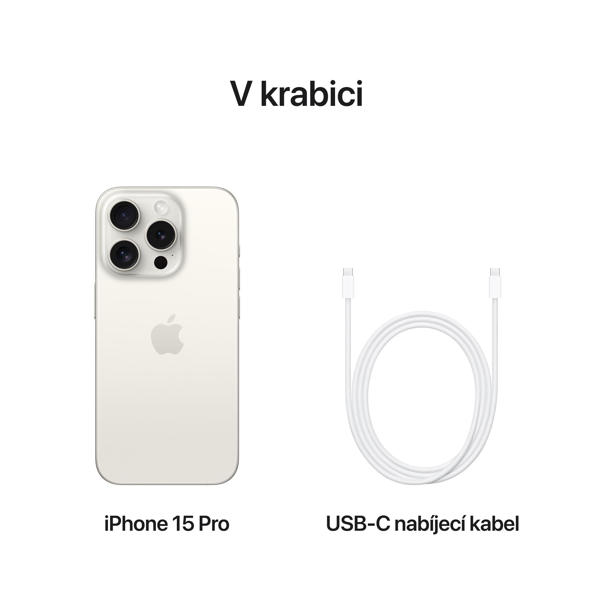 Apple iPhone 15 Pro 1TB biely