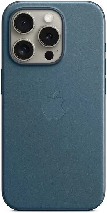 Apple iPhone 15 Pro FineWoven Case s MagSafe - Pacific Blue