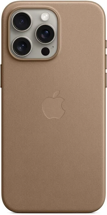 Apple iPhone 15 Pro Max FineWoven Case s MagSafe - Taupe