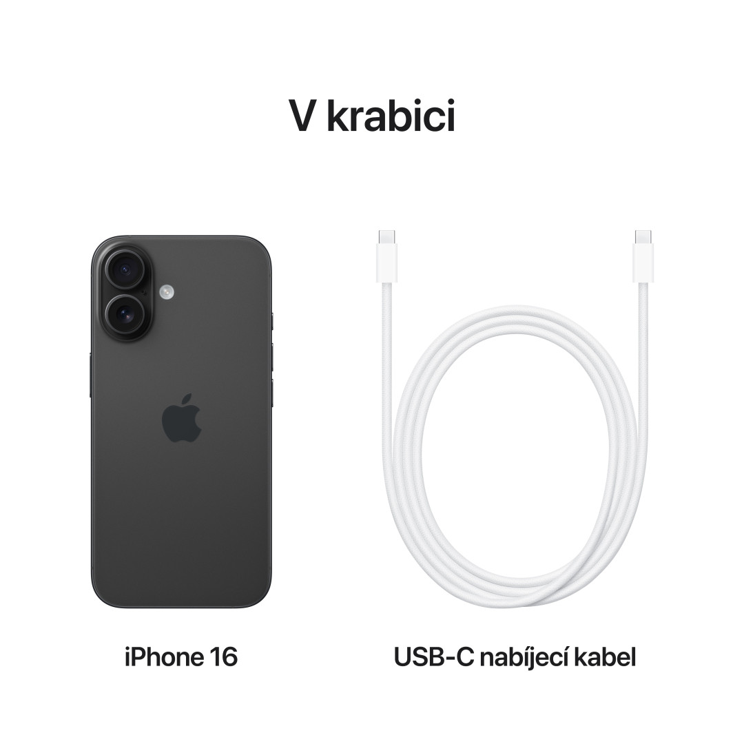 Apple iPhone 16 128 GB čierny