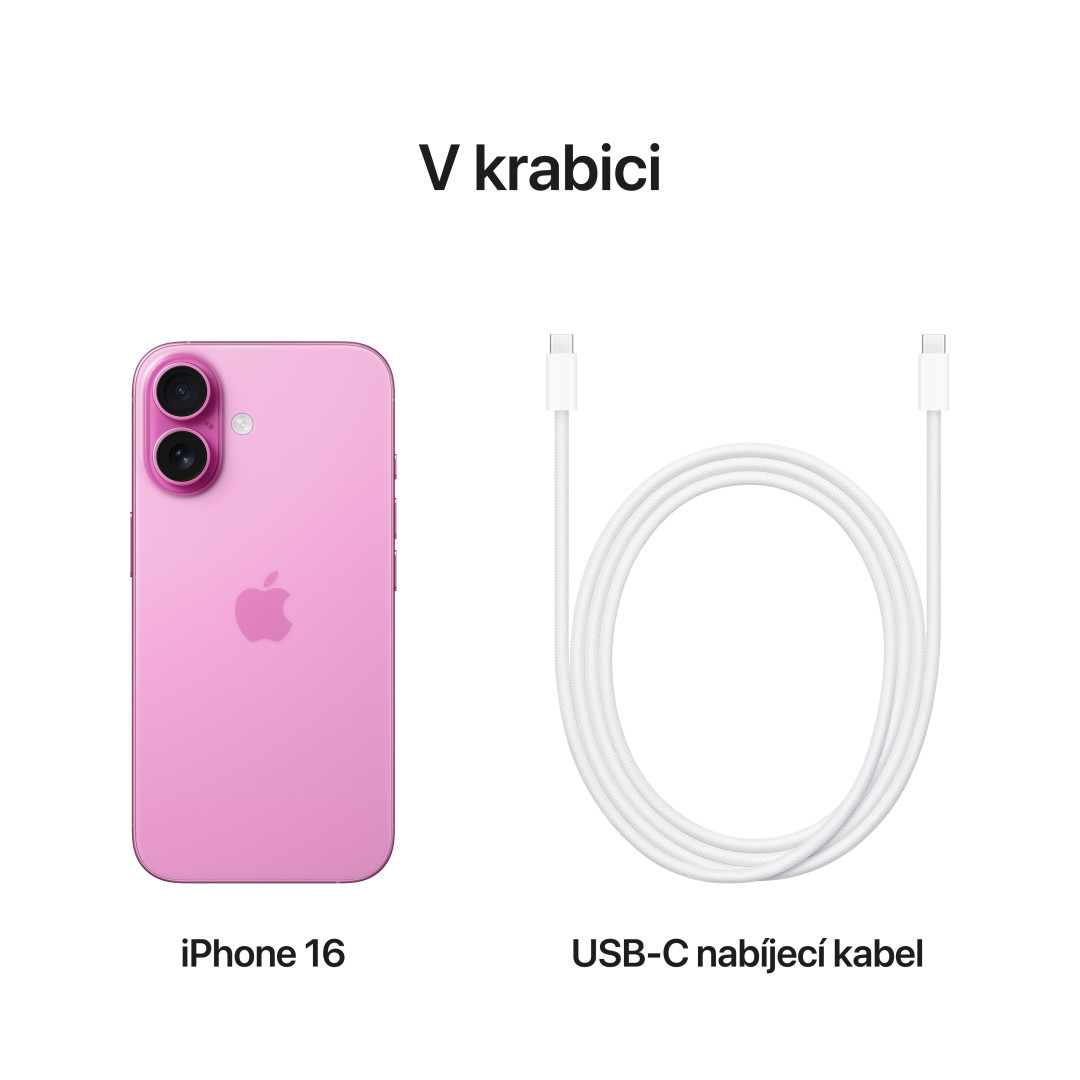 Apple iPhone 16 128GB ružová