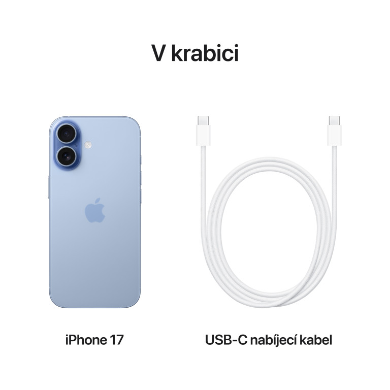 Apple iPhone 17 512GB modrá