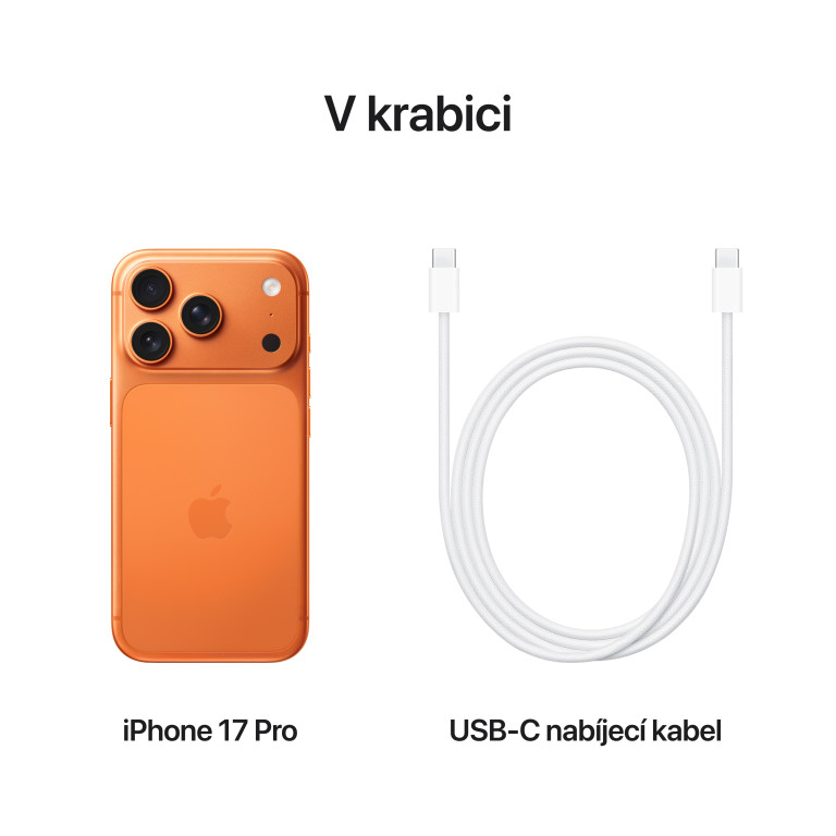 Apple iPhone 17 Pro 256 GB kozmická oranžová