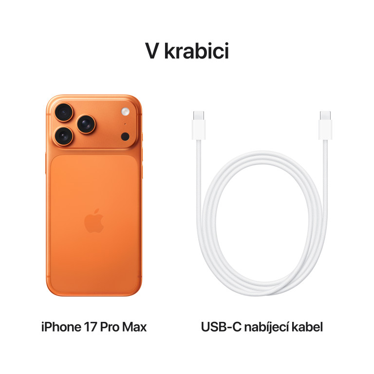 Apple iPhone 17 Pro Max 2TB Kozmická oranžová