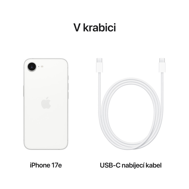 Apple iPhone 17e 256GB, bílá