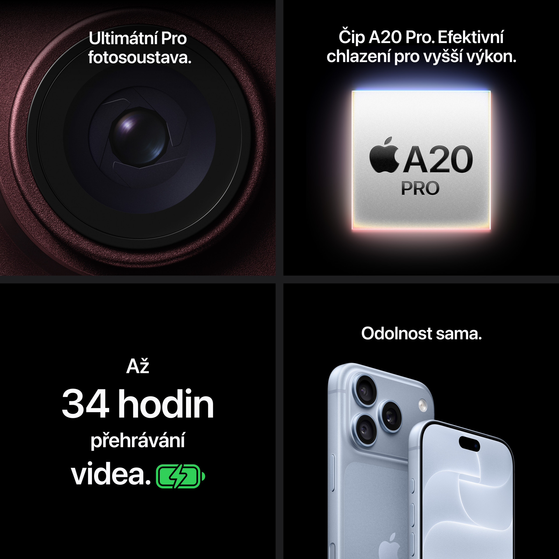 Apple iPhone 18 Pro 2 TB, bordovočervená