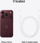 Apple iPhone 18 Pro 2TB burgundsky červená