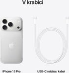 Apple iPhone 18 Pro 512 GB strieborný