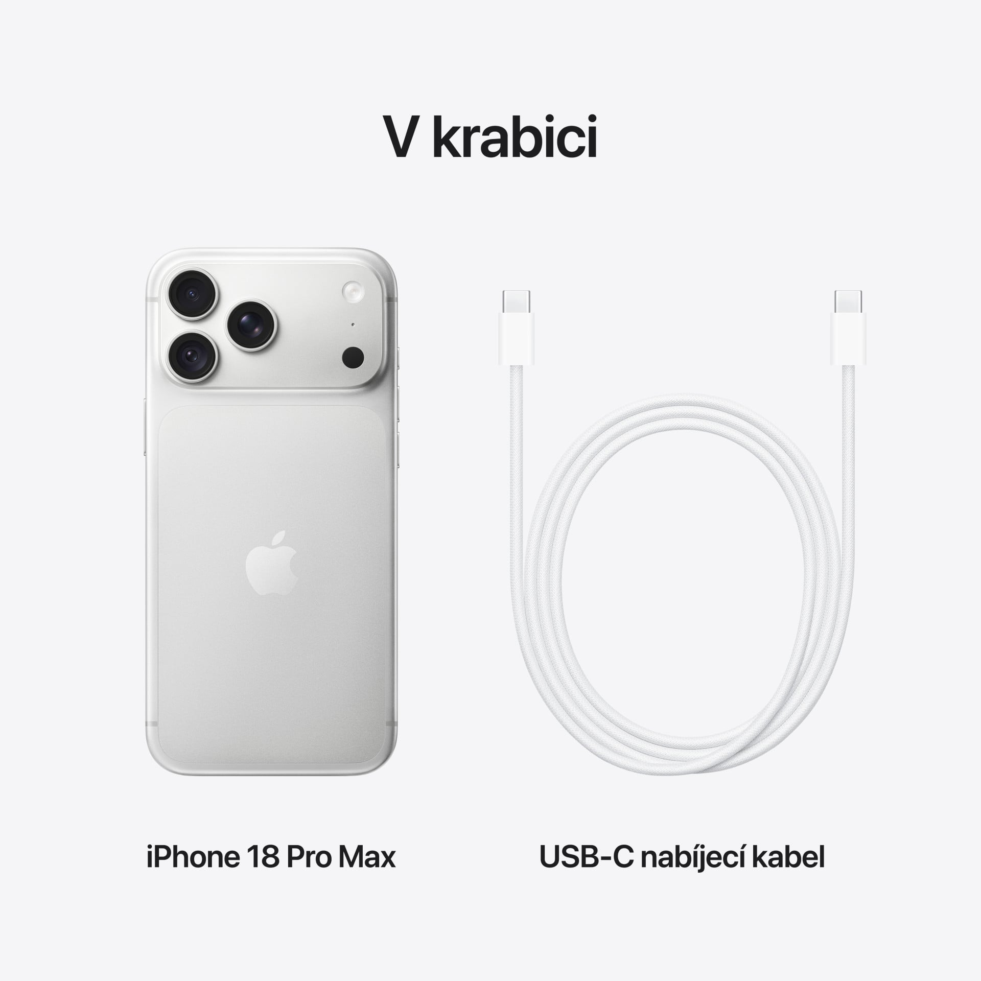 Apple iPhone 18 Pro Max 1 TB strieborný