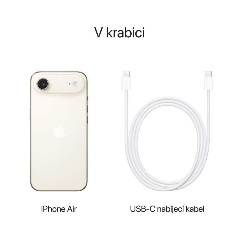 Apple iPhone Air 512 GB svetlo zlatý