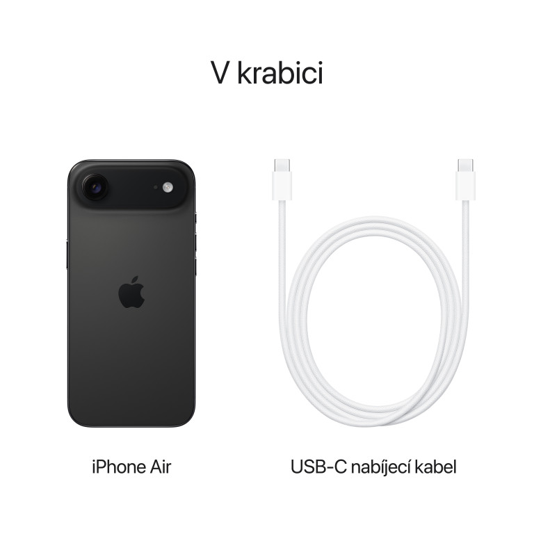 Apple iPhone Air 512 GB vesmírne čierny