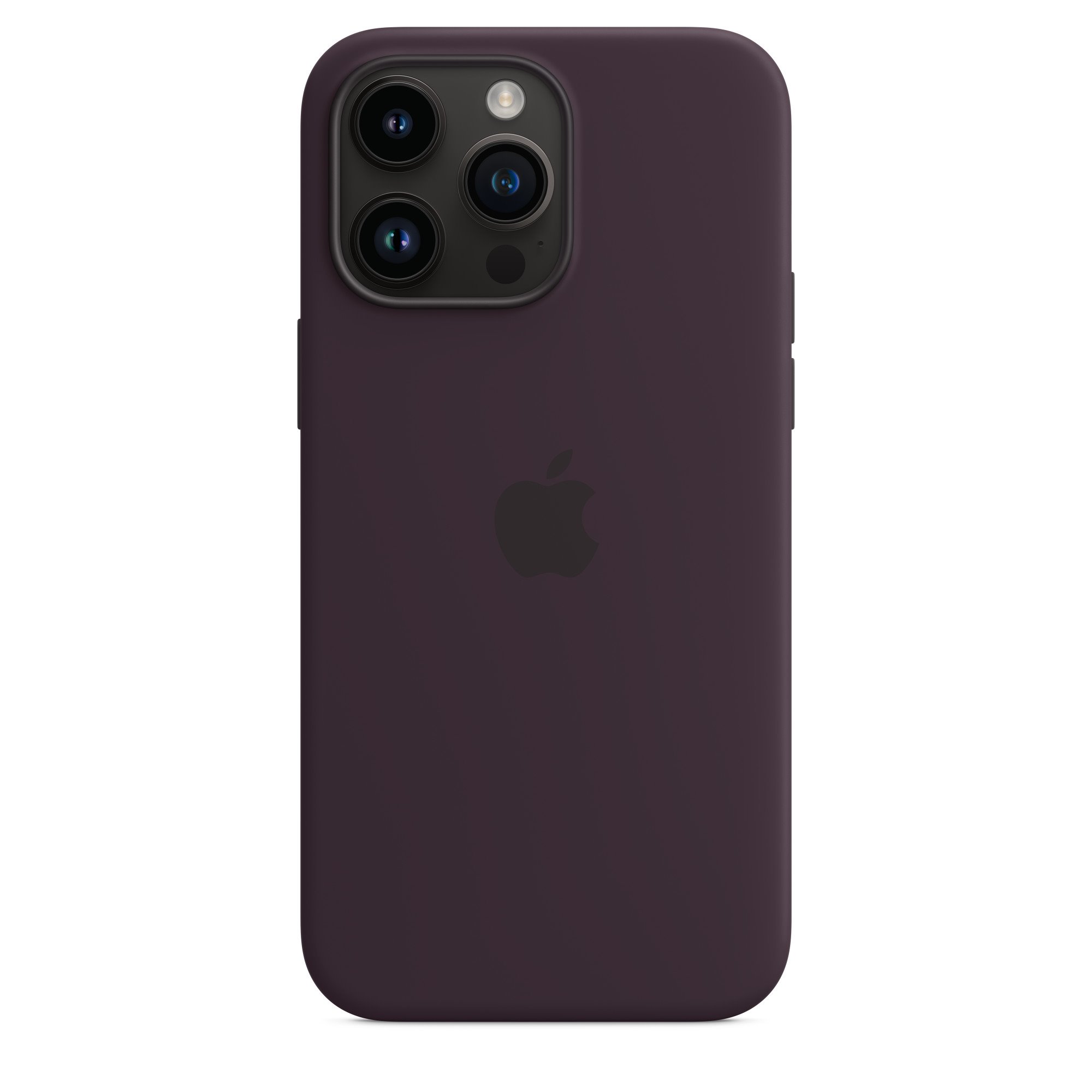 Apple iPhone silikonový kryt s MagSafe na iPhone 14 Pro Max, bezinkově fialový