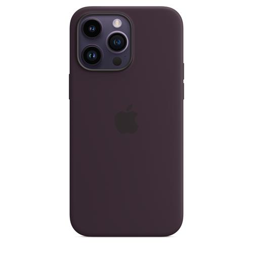 Apple iPhone silikonový kryt s MagSafe na iPhone 14 Pro Max, bezinkově fialový