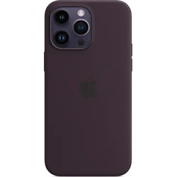 Apple iPhone silikonový kryt s MagSafe na iPhone 14 Pro Max, bezinkově fialový