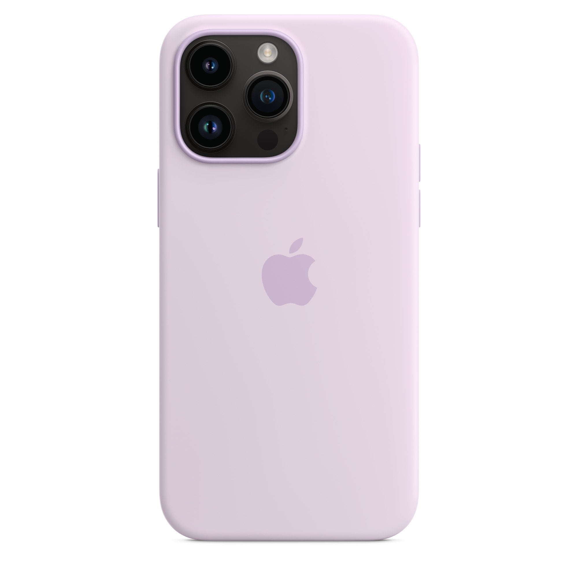 Apple iPhone silikonový kryt s MagSafe na iPhone 14 Pro Max, šeříkově modrý