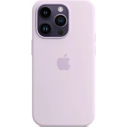 Apple iPhone silikonový kryt s MagSafe na iPhone 14 Pro, šeříkově modrý