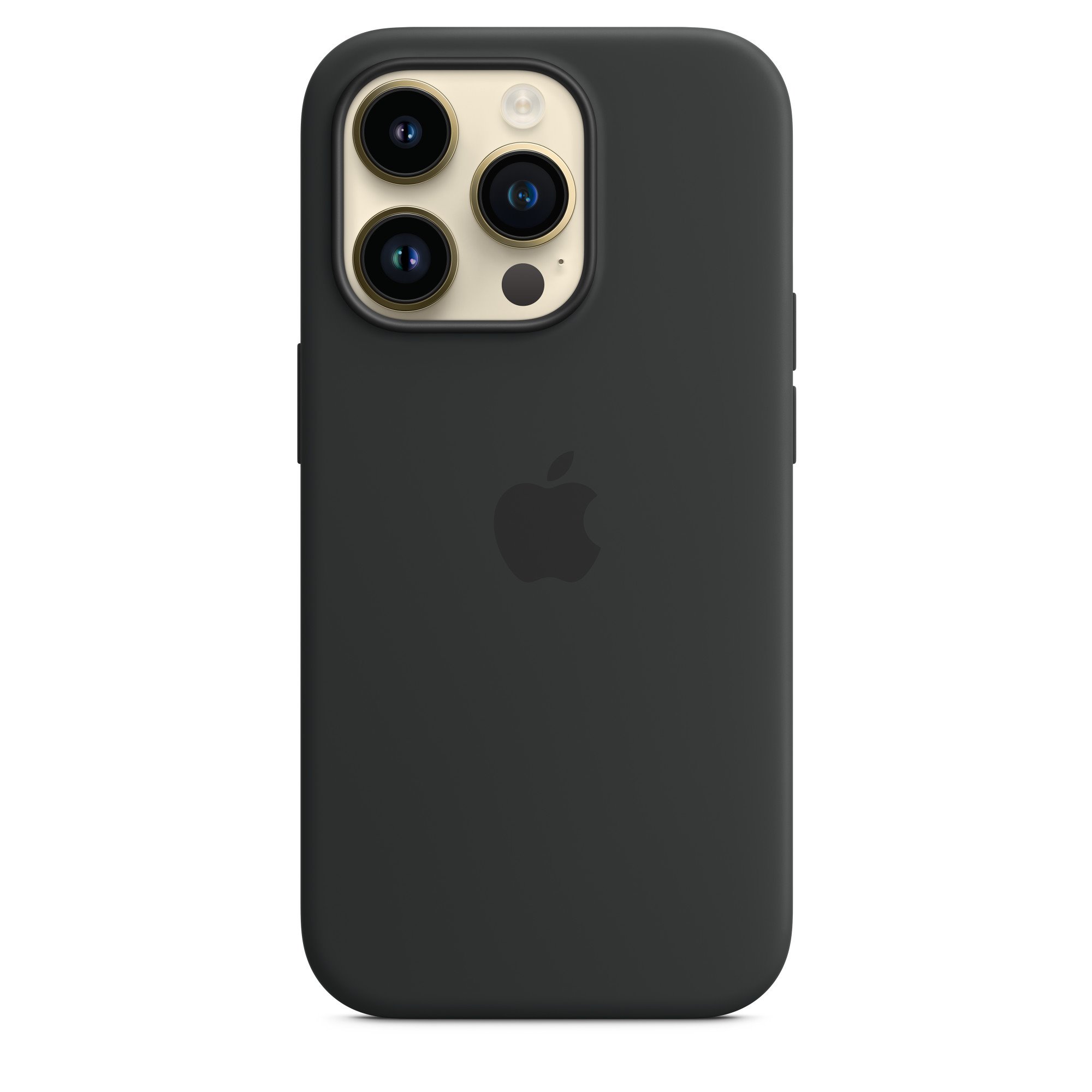 Apple iPhone silikonový kryt s MagSafe na iPhone 14 Pro, temně inkoustový