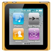 APPLE iPod nano 8GB - Oranžová