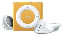 APPLE iPod shuffle 2GB - oranžový
