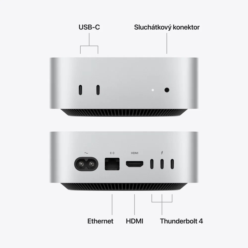 Apple Mac mini,M6 chip, 12-core CPU, 12-core GPU, 16GB, 512GB SSD