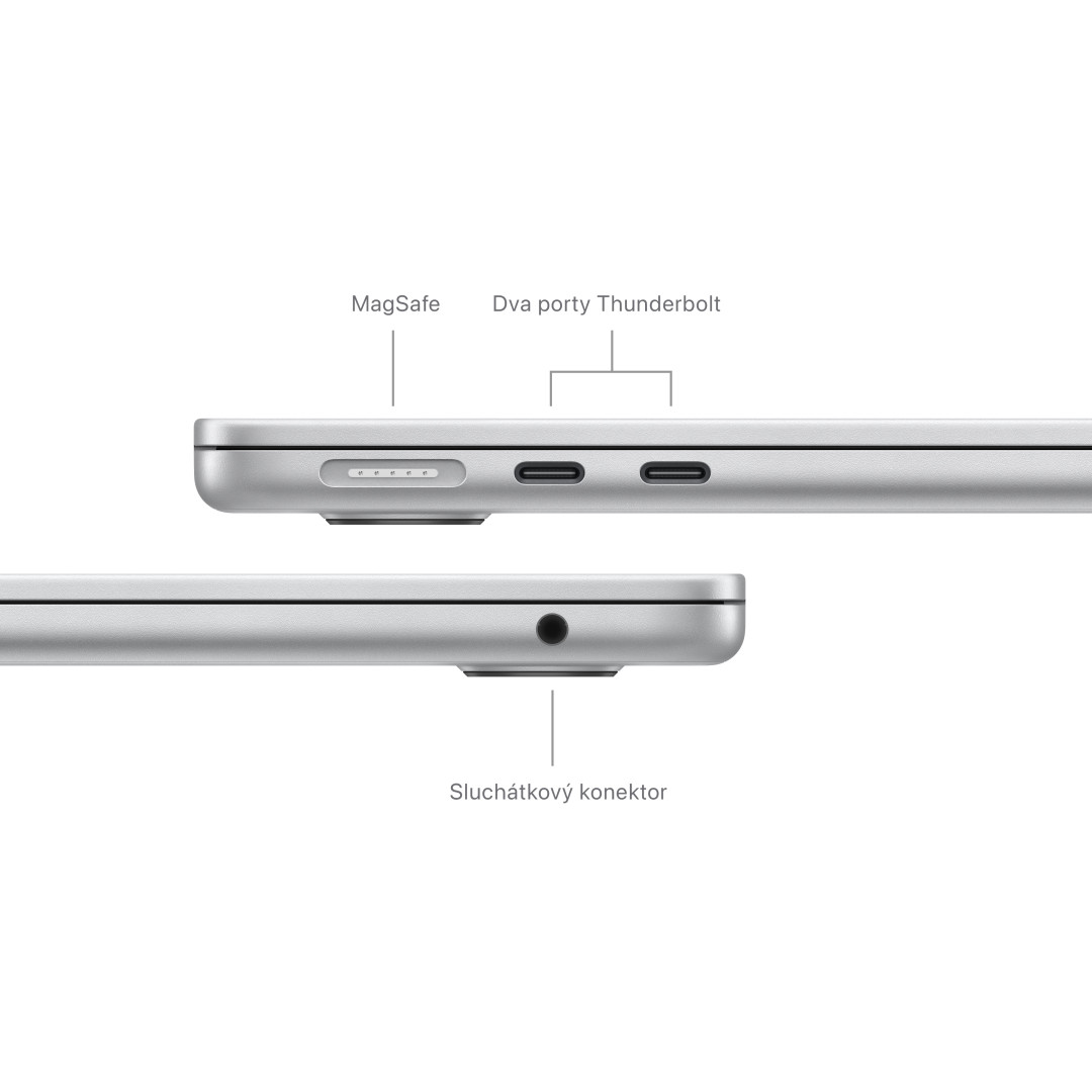 Apple MacBook Air 13'',M3 8-core CPU/10-core GPU,512GB,8GB,Silver (mrxr3cz/a)