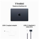Apple MacBook Air 13'',M3 8-core CPU/8-core GPU,256GB,8GB,Midnight (mrxv3cz/a)