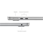 Apple MacBook Air 13'',M3 8-jadrový CPU/10-jadrový GPU,512 GB,16 GB,Strieborný (mxct3cz/a)