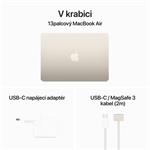 Apple MacBook Air 13'',M3 8-jadrový CPU/10-jadrový GPU,512 GB,8 GB,Starlight (mrxu3cz/a)