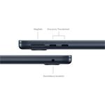Apple MacBook Air 13'',M3 8-jadrový CPU/8-jadrový GPU,256 GB,8 GB,Polnoc (mrxv3cz/a)