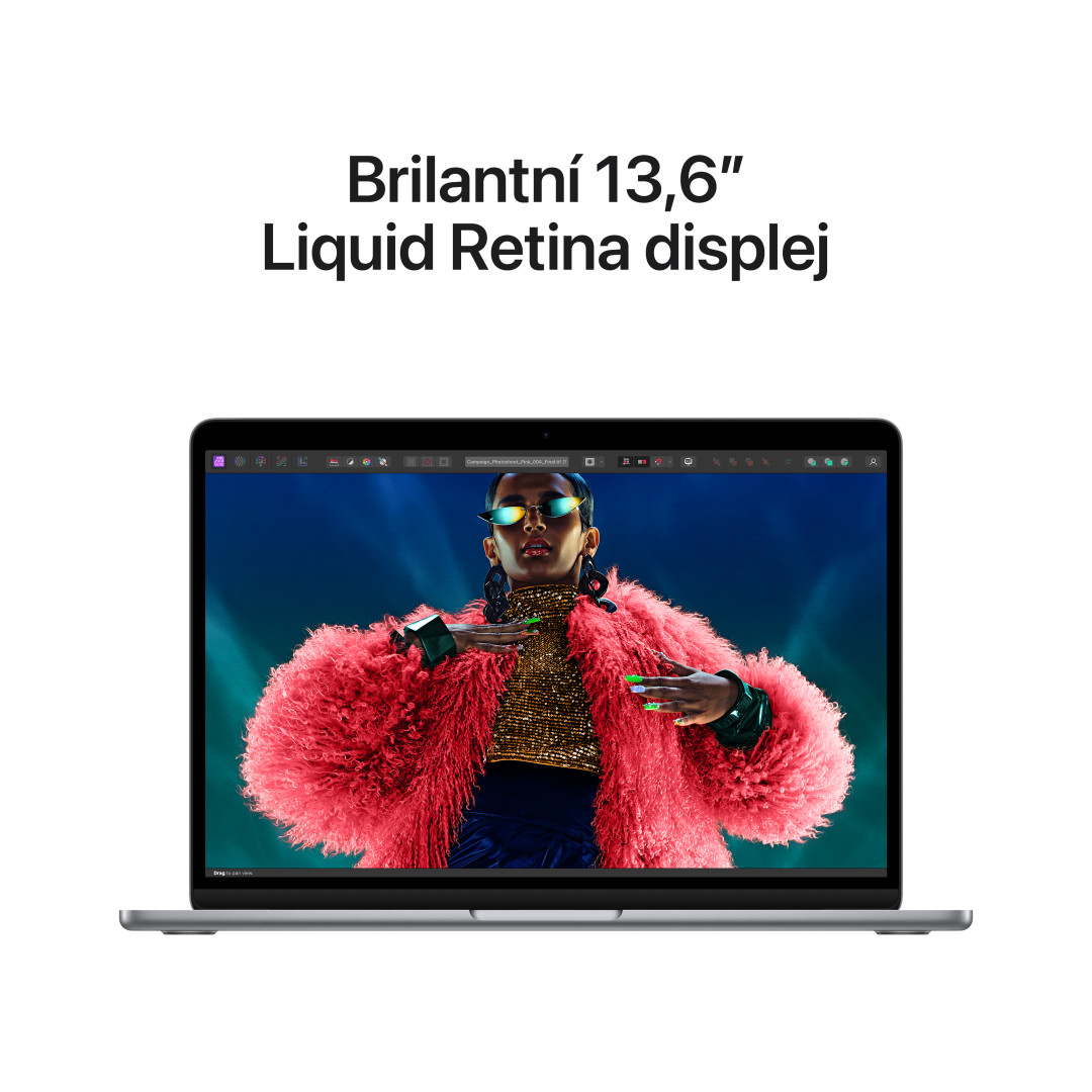 Apple MacBook Air 13'',M3 8-jadrový CPU/8-jadrový GPU,256 GB,8 GB,Vesmírne sivá (mrxn3cz/a)