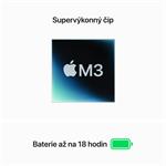 Apple MacBook Air 13'',M3 8-jadrový CPU/8-jadrový GPU,256 GB,8 GB,Vesmírne sivá (mrxn3cz/a)