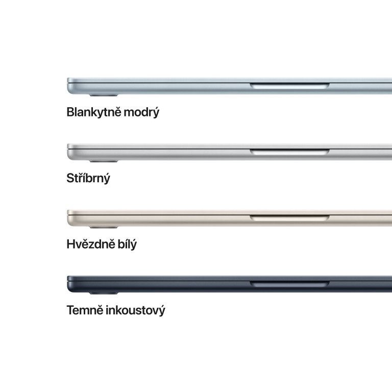 Apple MacBook Air 13, M4 16GB,256GB, blue, CZ znaky