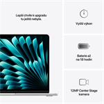 Apple MacBook Air 13, M4 16GB,256GB, silver, CZ znaky
