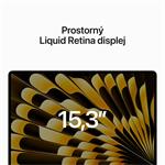 Apple MacBook Air 15",M2 8-core CPU/10-core GPU,8GB,256GB,Starlight,CZ (MQKU3CZ/A)