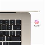 Apple MacBook Air 15",M2 8-core CPU/10-core GPU,8GB,256GB,Starlight,CZ (MQKU3CZ/A)