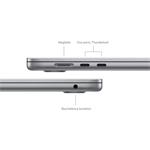 Apple MacBook Air 15'',M3 8-jadrový CPU/10-jadrový GPU,512 GB,8 GB,Vesmírne sivá (mryn3cz/a)