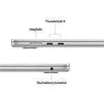 Apple MacBook Air 15" M4 16GB/256GB SSD, stříbrná, SK klávesnice