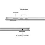 Apple MacBook Air 15" M5 16 GB, 512 GB SSD, strieborný