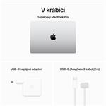Apple MacBook Pro 14'' M3 Pro CZ 2023 Stříbrný (MRX73CZ/A)