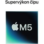 Apple MacBook Pro 14" M5 10core CPU, 10core GPU, 16GB, 1TB SSD, Stříbrná