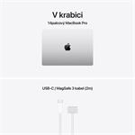 Apple MacBook Pro 14" M5 Pro 24 GB, 2 TB SSD, strieborný