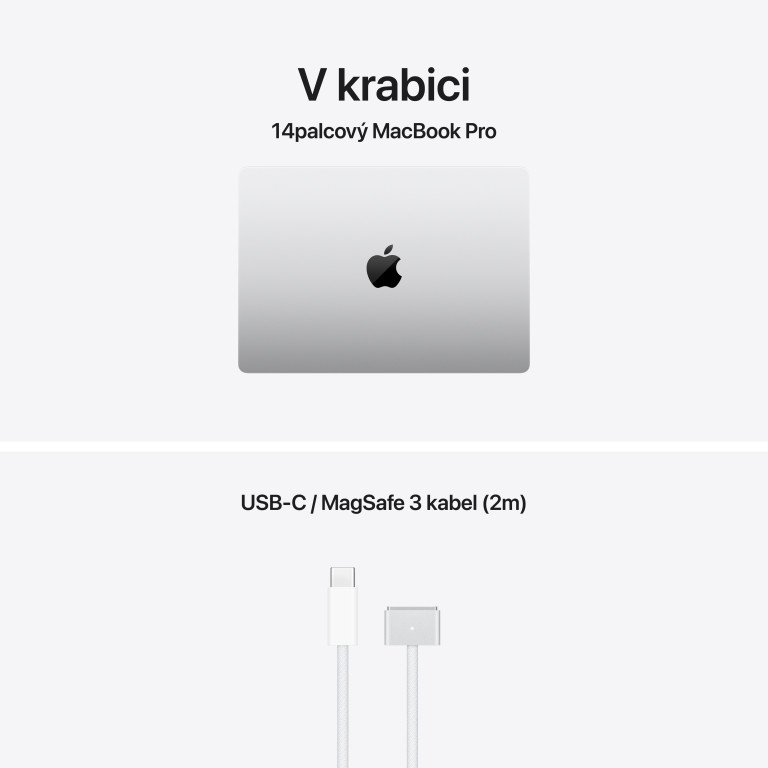 Apple MacBook Pro 14" M5 Pro 24GB, 1TB SSD, stříbrná