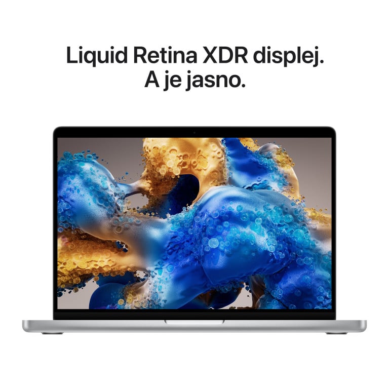 Apple MacBook Pro 14" M5 Pro 24GB, 2TB SSD, stříbrná